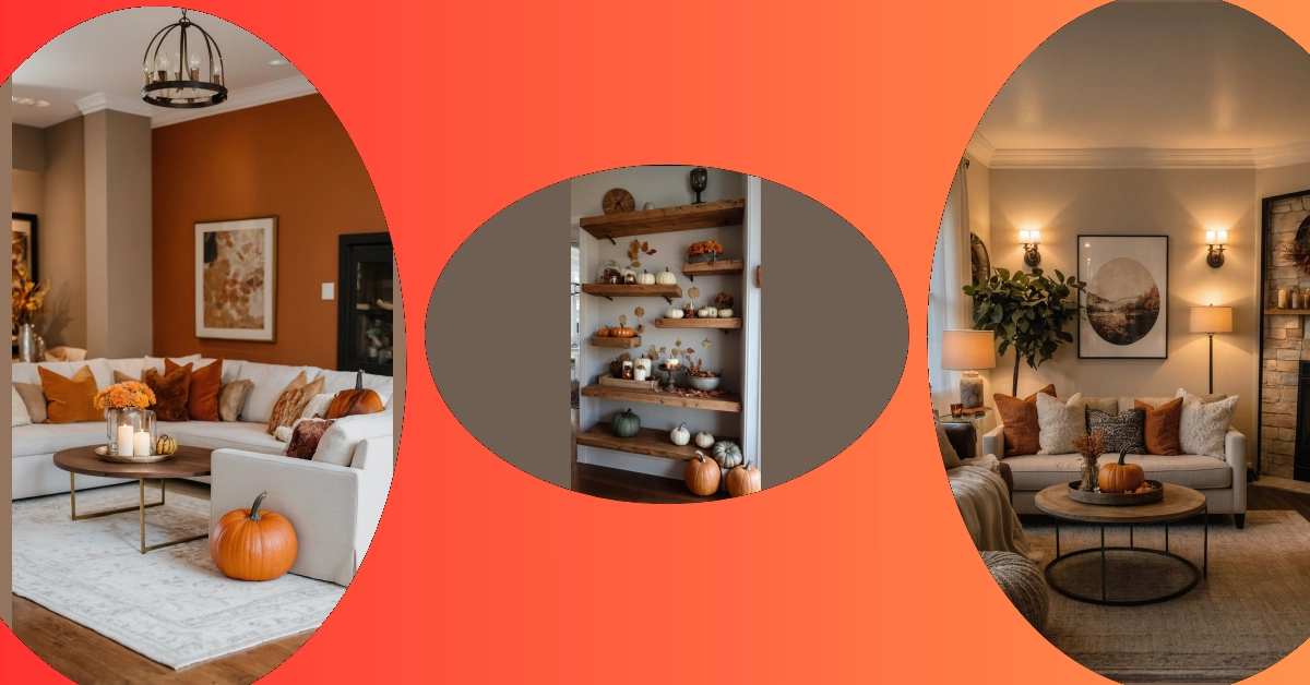 Color Your World: 5 Fall Living Room Decor Ideas to Fall Into