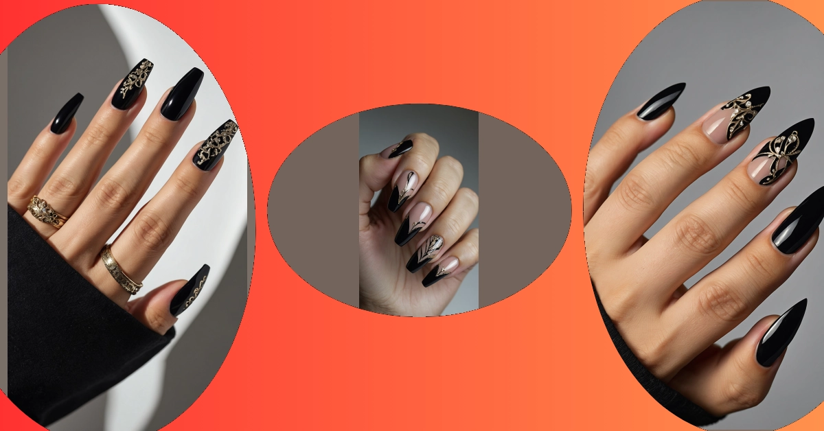 Nail Art Wonders: 5 Chic Black Nail Ideas to Try