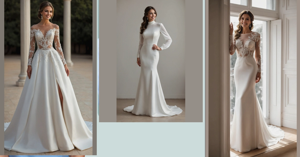 Style with Grace: 10 Chic Long Sleeve Wedding Dress Ideas for Every Bride
