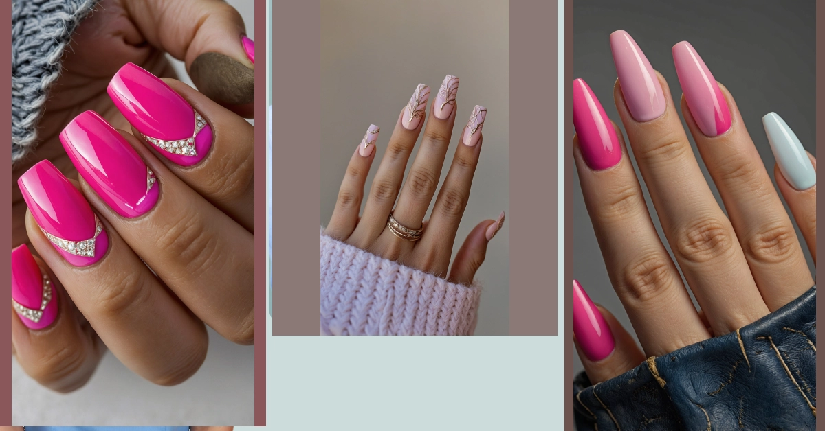 Pink Perfection: Explore 09 Hot Nail Ideas for Summer Fun
