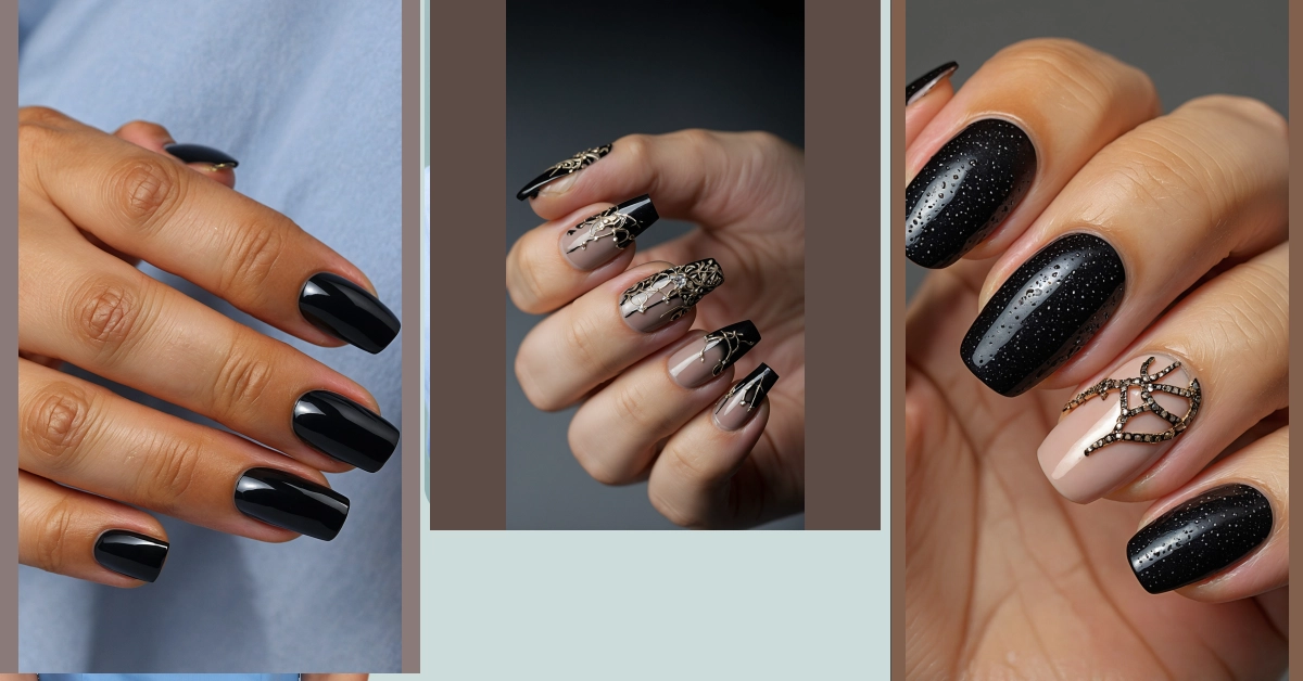 Transform Your Look with Trendy Black Nails