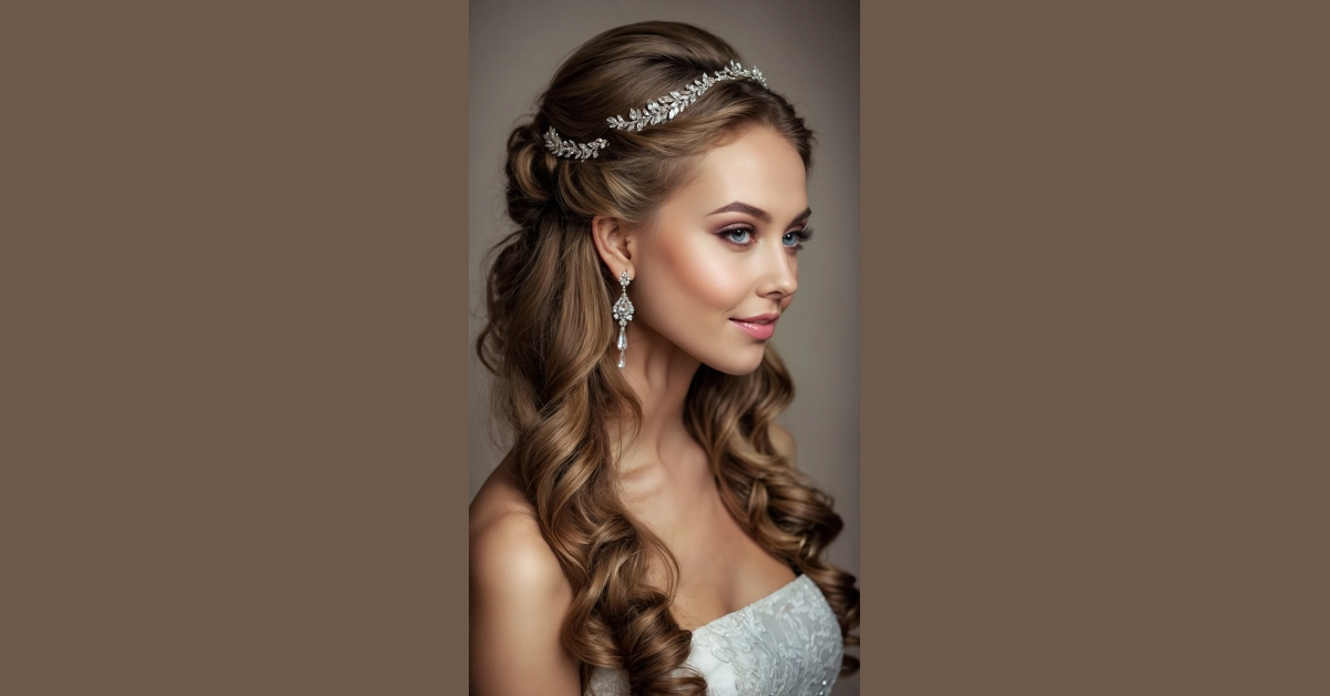Discover the Magic of Half Up Half Down Wedding Hairstyles: Delightfully Diverse Options