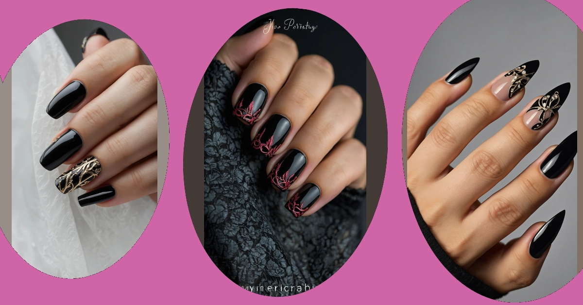 Black Nail Designs: 5 Trendy Ideas to Rock This Season