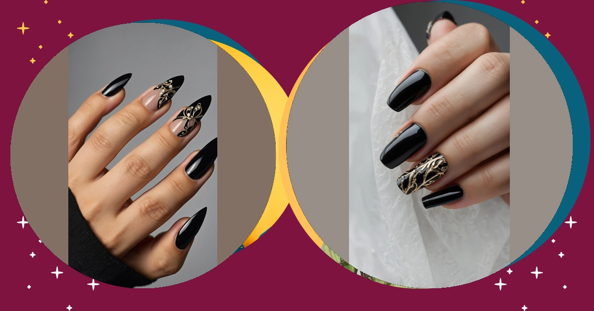 Nail it with Black: 5 Must-Try Ideas for a Trendy Look