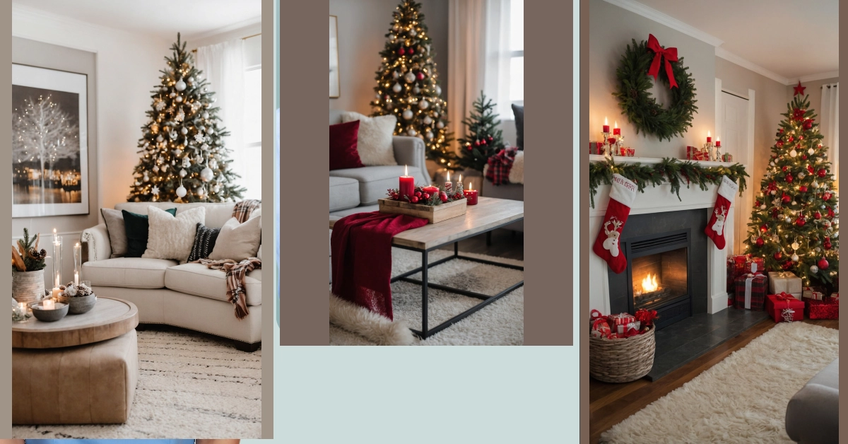 Jingle All the Way: 18 Cheerful Living Room Christmas Ideas