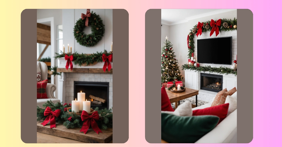 Snuggle-Ready Spaces: 18 Living Room Ideas for a Festive Christmas